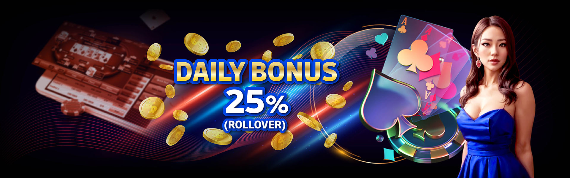 Victory996 — Daily Bonus 25%