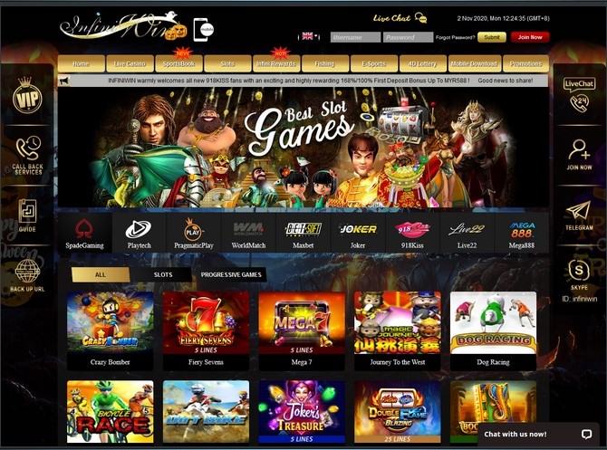 Infiniwin Online Slot Game Selections | Infiniwin | Victory996 Online Casino Malaysia