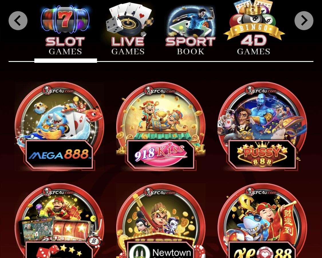 Slot Dalam Talian KFC4U | Kajian KFC4U | Situs Judi Online Victory996 Malaysia