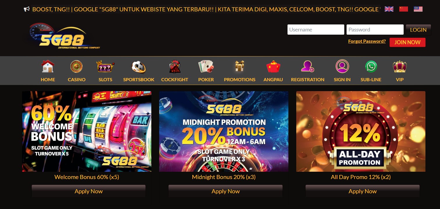 Promosi dan bonus 5g88 Malaysia - Ulasan kasino 5g88 - Victory996 Kasino Online Malaysia