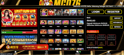 Laman Utama MCD76 | Review Situs Judi Online MCD76 | Victory996 Online Kasino