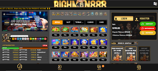 Laman Utama RICHMAN888 | Review Situs Judi Online RICHMAN888 | Victory996 Online Kasino